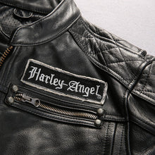 Harley Angel Genuine Leather Motorcycle Jacket