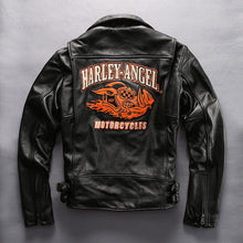 Harley Angel Genuine Leather Motorcycle Jacket
