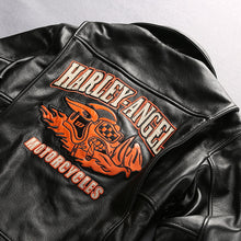Harley Angel Genuine Leather Motorcycle Jacket