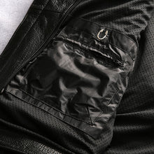 Harley Angel Reflective Skulls Motorcycle Leather Jacket