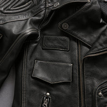 Harley Angel Motorcycle Biker Jacket Genuine Leather