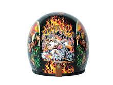 Retro Motorcycle Helmet Chopper Style
