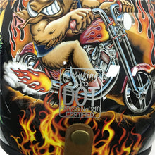 Retro Motorcycle Helmet Chopper Style