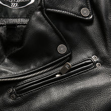 Harley Angel Tassel Leather Biker Jacket