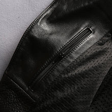 Harley Angel Tassel Leather Biker Jacket
