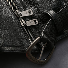 Harley Angel Tassel Leather Biker Jacket