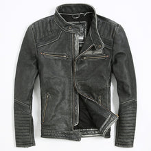 Indian Chief Patter Genuine Leather Biker Jacket