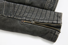 Indian Chief Patter Genuine Leather Biker Jacket
