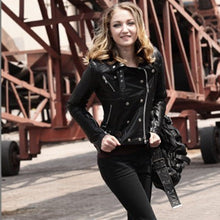 Ladies Genuine Leather Jacket